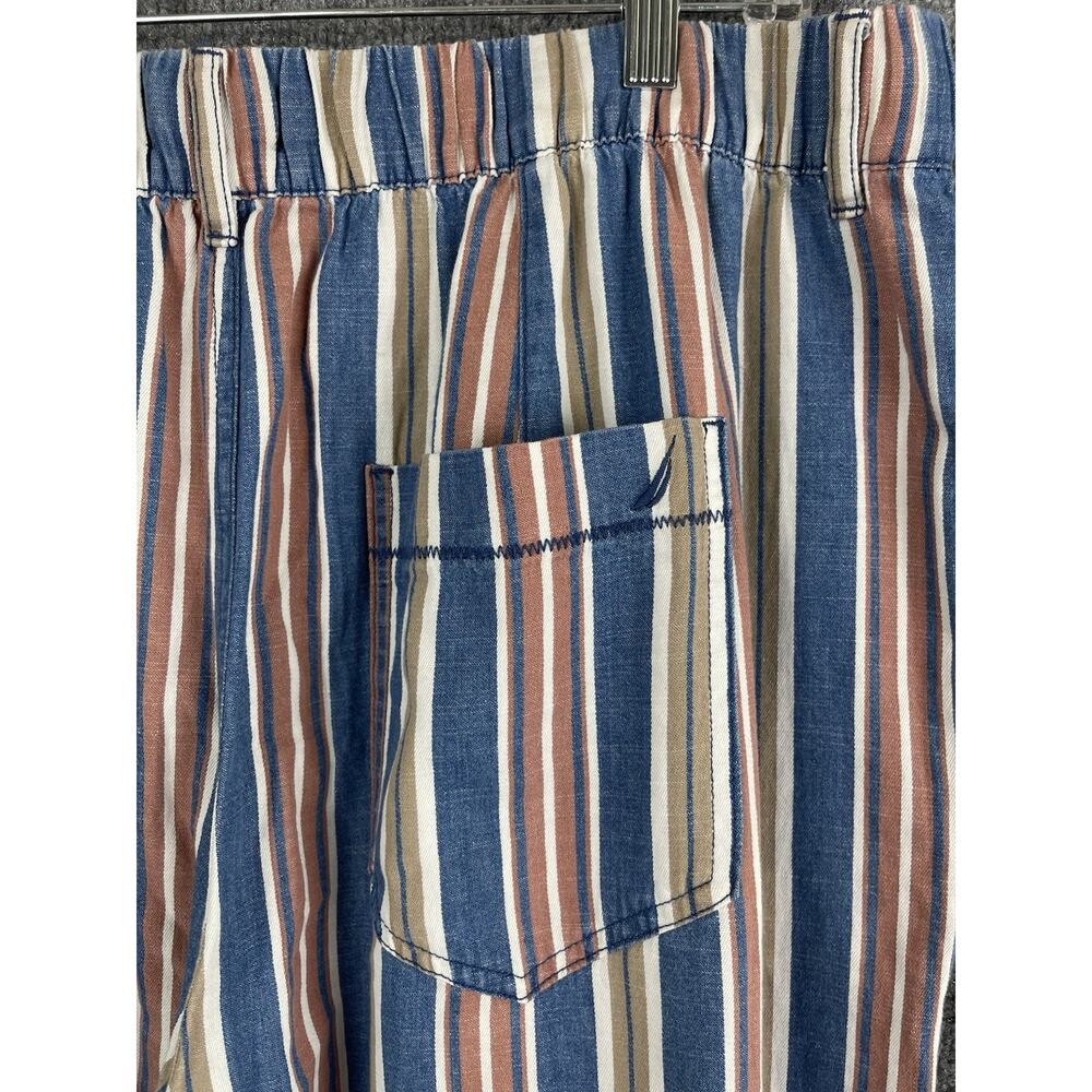 Nautica Laguna Beach Wide Legs Pants Large With Pockets NWT Size XL/TG - Picture 8 of 15